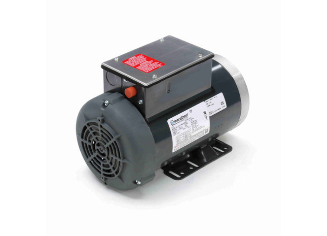 Motor de la lavadora a presión Marathon, 2 HP, 1 Ph, 60 Hz, 115/230 V, 1800 RPM, marco 56HC, TEFC Parte: 056B17F5319