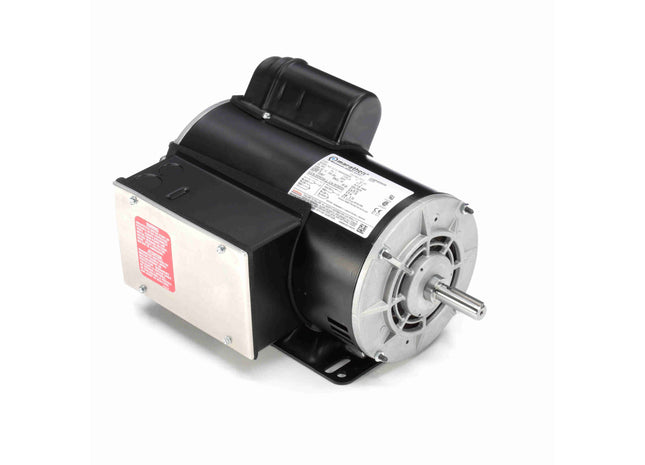 Motor del compresor de aire Marathon, 5 HP, 1 Ph, 60 Hz, 208-230 V, 3600 RPM, 56HZ Frame, DP Parte: 056B34D15532
