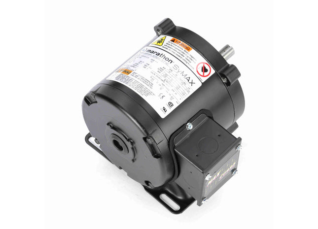 Motor Marathon SyMAX® de imanes permanentes (PMAC), 0,50 HP, 3 Ph, 90 Hz, 230/460 V, 1800 RPM, marco S56C, TENV Parte: 056PNRA10100