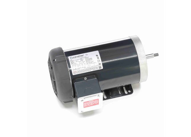 Motor de bomba de chorro Marathon, 3 HP, 3 Ph, 60 Hz, 230/460 V, 3600 RPM, marco 56HJ, TEFC Parte: 056T34F15601
