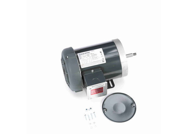 Motor de bomba de chorro Marathon, 1 HP, 3 Ph, 60 Hz, 230/460 V, 3600 RPM, marco 56J, TEFC Parte: 056T34F99029