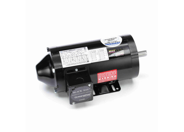 Motor Marathon Black Max® Inverter Duty Speed Ratio, 2 HP, 3 Ph, 60 Hz, 230/460 V, 1800 RPM, 145TC Frame, TENV Parte: 145THTR16032