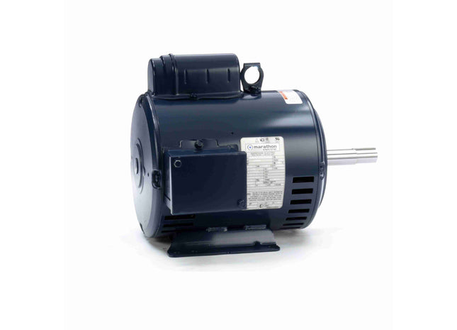 Motor de bomba de acoplamiento cerrado Marathon, 2 HP, 1 Ph, 60 Hz, 115/230 V, 1800 RPM, marco 182JM, DP Parte: 182TCDW7074