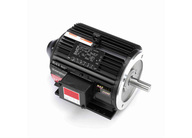 Motor Marathon Black Max® Inverter Duty Speed Ratio, 3 HP, 3 Ph, 60 Hz, 230/460 V, 1800 RPM, 182TC Frame, TENV Parte: 182THTY7726