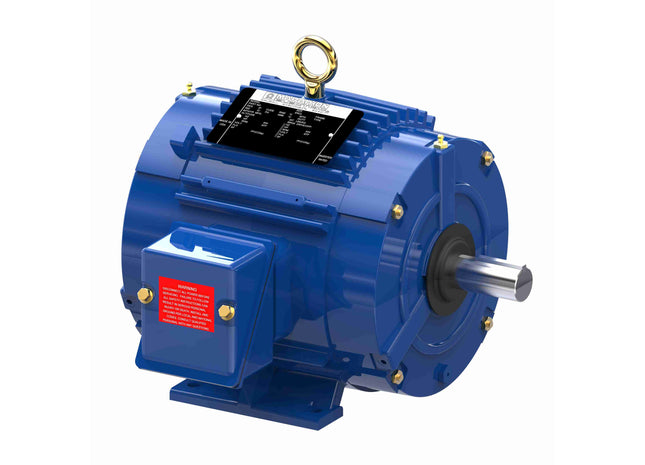 Motor de servicio de horno Marathon, 3 HP, 3 Ph, 60 Hz, 460 V, 1800 RPM, marco 182T, TEAO Parte: 182TTTS18532