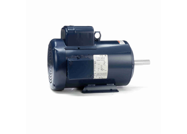Motor de bomba de acoplamiento cerrado Marathon, 5 HP, 1 Ph, 60 Hz, 230 V, 3600 RPM, marco de 184JM, TEFC Parte: 184TBFW7315