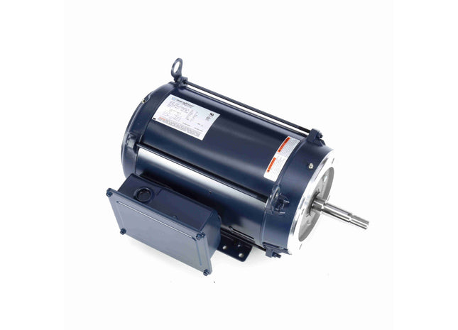 Motor de bomba de acoplamiento cerrado Marathon, 5 HP, 1 Ph, 60 Hz, 230 V, 1800 RPM, marco 213JM, DP Parte: 213TCDW7027