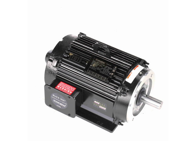 Motor Marathon Black Max® Inverter Duty Speed Ratio, 7,50 HP, 3 Ph, 60 Hz, 230/460 V, 1800 RPM, 213TC Frame, TENV Parte: 213THTL7726