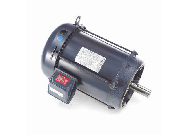 Motor Marathon Globetrotter® de uso general, 7,50 HP, 3 Ph, 60 Hz, 230/460 V, 3600 RPM, marco 213TC, TEFC Parte: 213TTFBD6004
