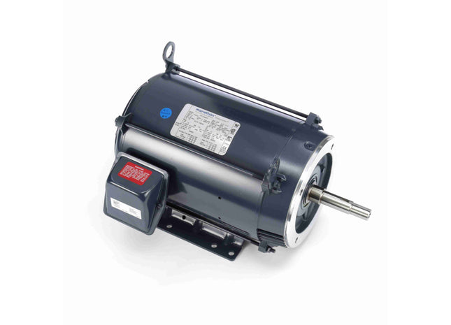 Motor de bomba de acoplamiento cerrado Marathon Globetrotter®, 10 HP, 3 Ph, 60 Hz, 208-230/460 V, 1800 RPM, marco 215JM, DP Parte: 215TTDBD6032