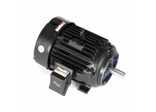 Motor Marathon SyMAX® de imanes permanentes (PMAC), 25 HP, 3 Ph, 120 Hz, 460 V, 1800 RPM, marco 284TC, TEFC Parte: 284TPFSA10112