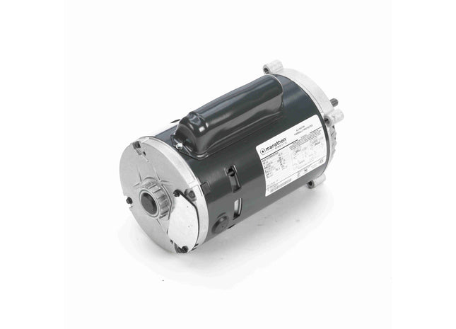 Motor de bomba de uso general Marathon, 0,75 HP, 1 Ph, 60 Hz, 115/208-230 V, 3600 RPM, marco 56J, DP Parte: 5KC39QN3219X