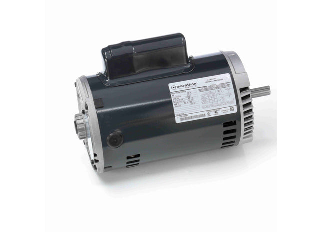 Motor de bomba de uso general Marathon, 2 HP, 1 Ph, 60 Hz, 115/208-230 V, 3600 RPM, 56C Frame, DP Parte: 5KC49TN2141X