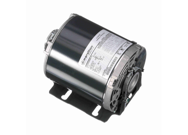 Motor de la bomba carbonatadora Marathon, 0,33 HP, 1 Ph, 60 Hz, 100-120/200-240 V, 1800 RPM, marco 48Y, DP Parte: 5KH32GNB811X