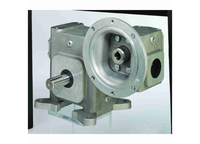 Grove Gear® EL Series - Reductor de engranaje de gusano/tornillo sin fin de aluminio de reducción doble ELT32211105.00