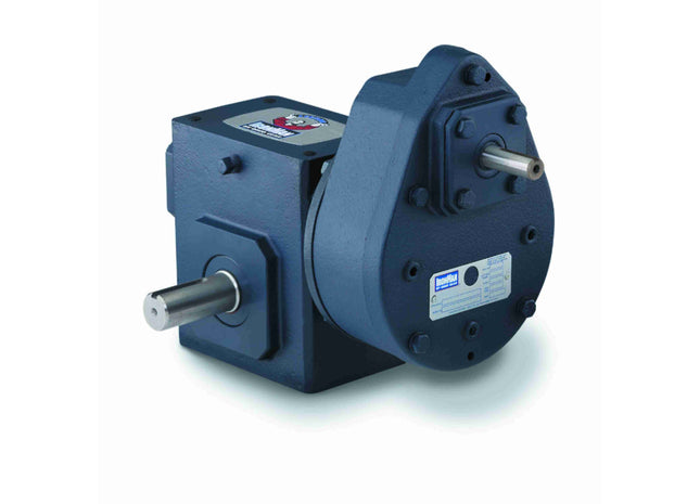 Grove Gear® Serie GR - Reductores de gusano y helicoidal de reducción doble de hierro Ironman® GRL821409001.00