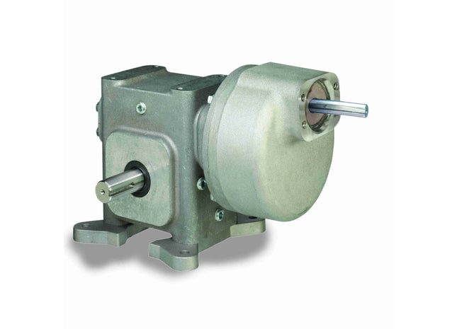 Grove Gear® EL Series - Reductor de engranaje de gusano/tornillo sin fin y helicoidal de aluminio de reducción doble ELT30411012.00