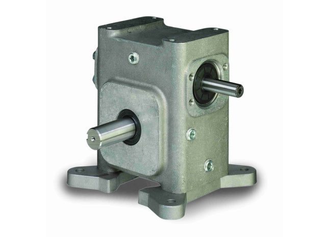 Grove Gear® EL Series - Reductor de engranaje de gusano de aluminio de reducción simple ELT18001003.00