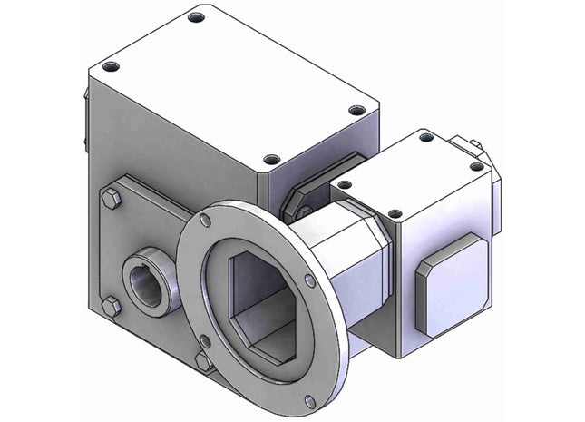 Grove Gear® Serie GR - Reductores de gusano de reducción doble de hierro Ironman® GR8322629.31