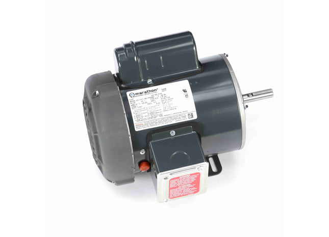 Motor Marathon de uso general, 1 HP, 1 Ph, 60 Hz, 115/230 V, 1800 RPM, 56 Frame, TEFC Parte: 5KC49TN0568Y