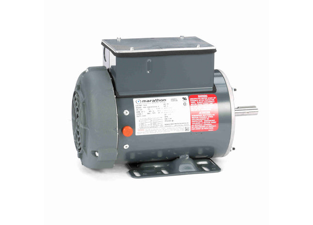 Motor para herramientas eléctricas Marathon, 2 HP, 1 Ph, 60 Hz, 115/230 V, 3600 RPM, 56H Frame, TEFC Parte: 056B34F5333