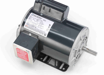 Motor del compresor de aire Marathon, 1,50 HP, 1 Ph, 60 Hz, 115/208-230 V, 1800 RPM, 56H Frame, DP Parte: 056C17D5308