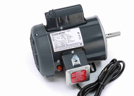 Motor para herramientas eléctricas Marathon, 1 HP, 1 Ph, 60 Hz, 115/208-230 V, 3600 RPM, 56 Frame, TEFC Parte: 056C34F5339