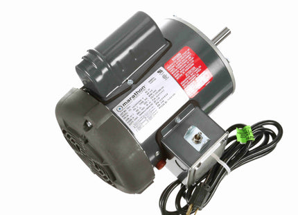 Motor para herramientas eléctricas Marathon, 0,75 HP, 1 Ph, 60 Hz, 115/208-230 V, 3600 RPM, 56 Frame, TEFC Parte: 056C34F5340