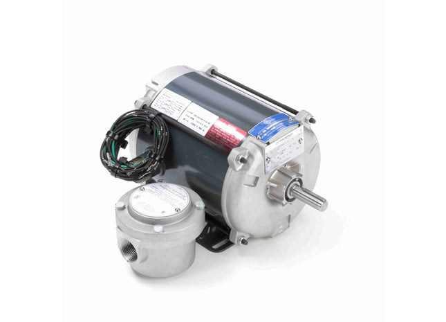 Motor Marathon Hazardous Duty® Explosion Proof, 0,33 HP, 3 Ph, 60 Hz, 208-230/460 V, 1800 RPM, 56 Frame, EPNV Parte: 056T17E5309