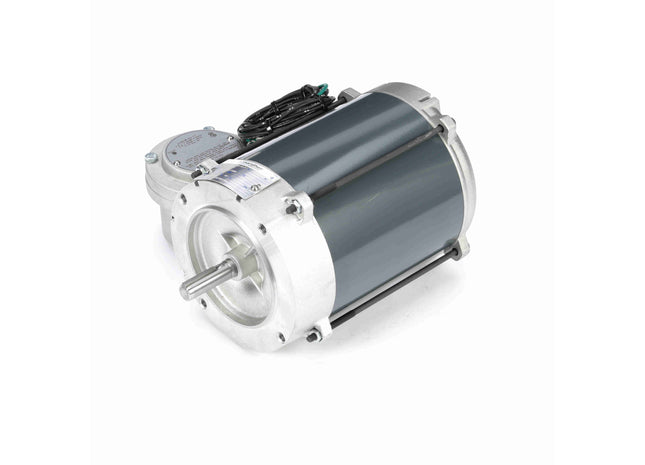 Motor Marathon Hazardous Duty® a prueba de explosiones, 0,33 HP, 3 Ph, 60 Hz, 208-230/460 V, 1800 RPM, marco 56C, EPNV Parte: 056T17E5311