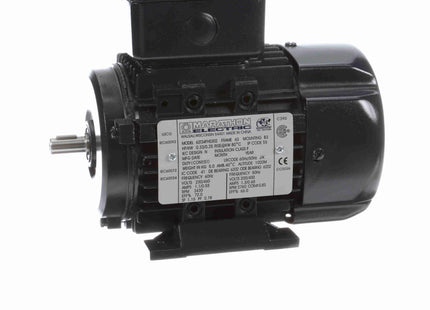 Motor Marathon Globetrotter® IEC de aluminio, 0,33 HP, 3 Ph, 60 Hz, 230/460 V, 3600 RPM, 63 Frame, TEFC Parte: 063T34FH5302