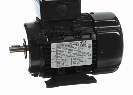 Motor Marathon Globetrotter® IEC de aluminio, 0,33 HP, 3 Ph, 60 Hz, 230/460 V, 1800 RPM, 71 Frame, TEFC Parte: 071T17FH5326