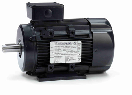 Motor Marathon Globetrotter® IEC de aluminio, 2 HP, 3 Ph, 60 Hz, 230/460 V, 1800 RPM, marco 90L, TEFC Parte: 090LT17FH6326