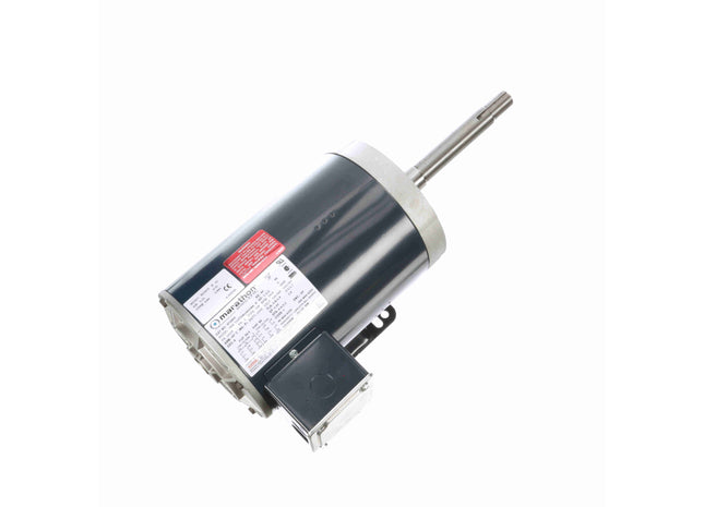 Motor de bomba de acoplamiento cerrado Marathon Globetrotter®, 1,50 HP, 3 Ph, 60 Hz, 230/460 V, 3600 RPM, marco 143JP, DP Parte: 143TTDR16015