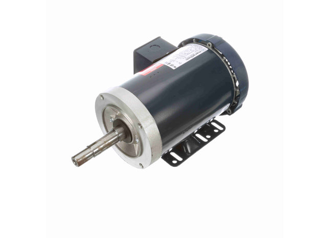 Motor de bomba de acoplamiento cerrado Marathon Globetrotter®, 1,50 HP, 3 Ph, 60 Hz, 230/460 V, 3600 RPM, marco 143JM, TEFC Parte: 143TTFR16010
