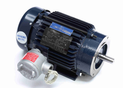 Motor Marathon Hazardous Duty® Explosion Proof, 1 HP, 3 Ph, 60 Hz, 208-230/460 V, 1800 RPM, 143TC Frame, EPFC Parte: 143TTGN6551