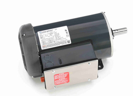 Motor Marathon de 2 HP para uso agrícola, monofásico, 1800 RPM, 115/230 V, marco 145T, TEFC Parte: 145TBFR5341