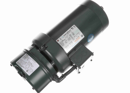 Motor con freno Marathon, 2 HP, 3 Ph, 60 Hz, 230/460 V, 1800 RPM, marco 145TC, TEFC Parte: 145TTFR16362
