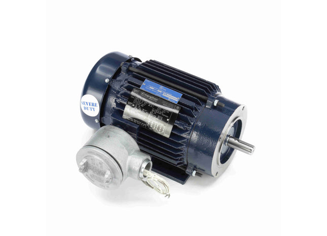 Motor Marathon Hazardous Duty® Explosion Proof, 1,50 HP, 3 Ph, 60 Hz, 230/460 V, 1800 RPM, 145TC Frame, EPFC Parte: 145TTGN6536