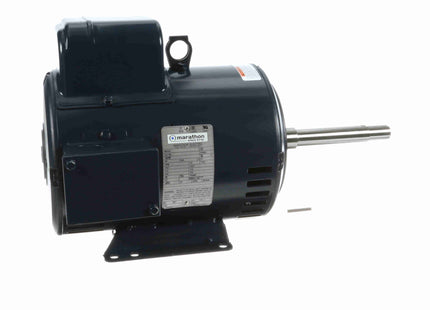 Motor de bomba de acoplamiento cerrado Marathon, 5 HP, 1 Ph, 60 Hz, 230 V, 3600 RPM, marco 184JP, DP Parte: 184TBDW17011