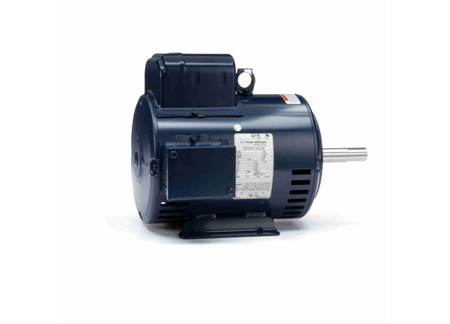 Motor de Bomba de Acoplamiento Cerrado Marathon, 3 HP, 1 Ph, 60 Hz, 115/230 V, 1800 RPM, 184JM Frame, DP Parte: 184TCDW7047