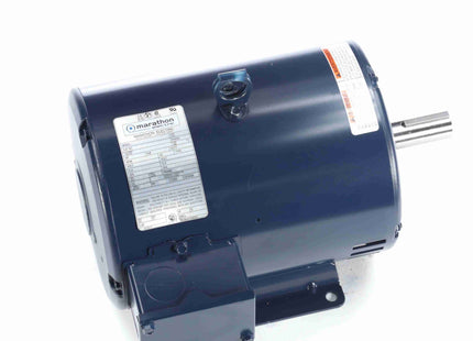 Motor multivelocidad Marathon, 5,1.25 HP, 3 Ph, 60 Hz, 460 V, 1800 RPM, 184T Frame, DP Parte: 184TTDW7209