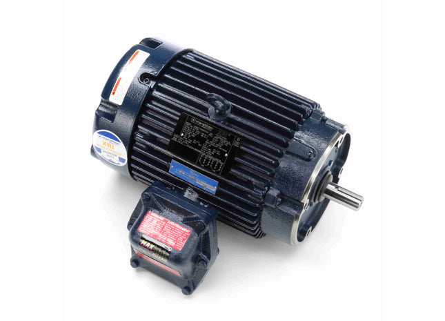 Motor Marathon Hazardous Duty® a prueba de explosiones, 5 HP, 3 Ph, 60 Hz, 230/460 V, 1800 RPM, marco 184TC, EPFC Parte: 184TTGCD16027