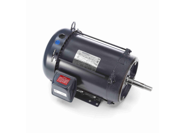 Motor de bomba de acoplamiento cerrado Marathon Globetrotter®, 7,50 HP, 3 Ph, 60 Hz, 230/460 V, 1800 RPM, marco 213JM, TEFC Parte: 213TTFBD6031