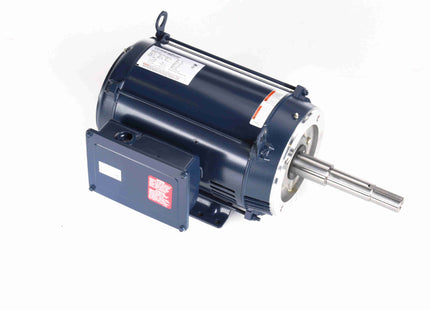 Motor de bomba de acoplamiento cerrado Marathon, 10 HP, 1 Ph, 60 Hz, 230 V, 3600 RPM, marco 215JP, DP Parte: 215TCDW7004
