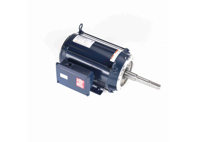 Motor de bomba de acoplamiento cerrado Marathon, 10 HP, 1 Ph, 60 Hz, 230 V, 3600 RPM, marco 215JP, DP Parte: 215TCDW7004