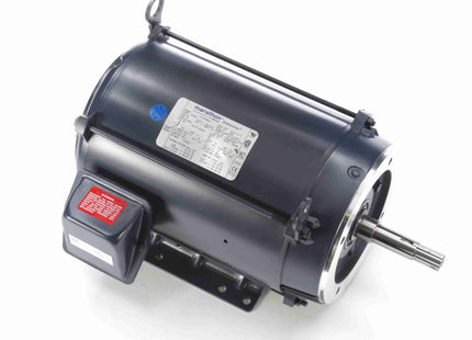 Motor de bomba de acoplamiento cerrado Marathon Globetrotter®, 15 HP, 3 Ph, 60 Hz, 230/460 V, 3600 RPM, marco 215JM, DP Parte: 215TTDBD6007