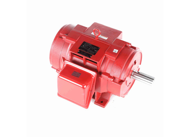 Motor de bomba contra incendios Marathon, 30 HP, 3 Ph, 60 Hz, 230/460 V, 1800 RPM, 286T Frame, DP Parte: 286TTDBD4041