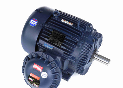 Motor Marathon Hazardous Duty® a prueba de explosiones, 40 HP, 3 Ph, 60 Hz, 230/460 V, 1200 RPM, marco 364T, EPFC Parte: 364TTGS16577