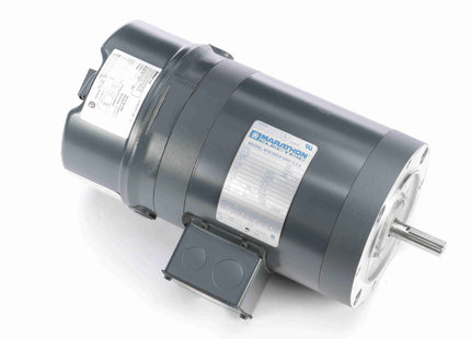 Motor con freno Marathon, 0,50 HP, 3 Ph, 60 Hz, 208-230/460 V, 1800 RPM, marco 56C, TENV Parte: 5K49KN4563
